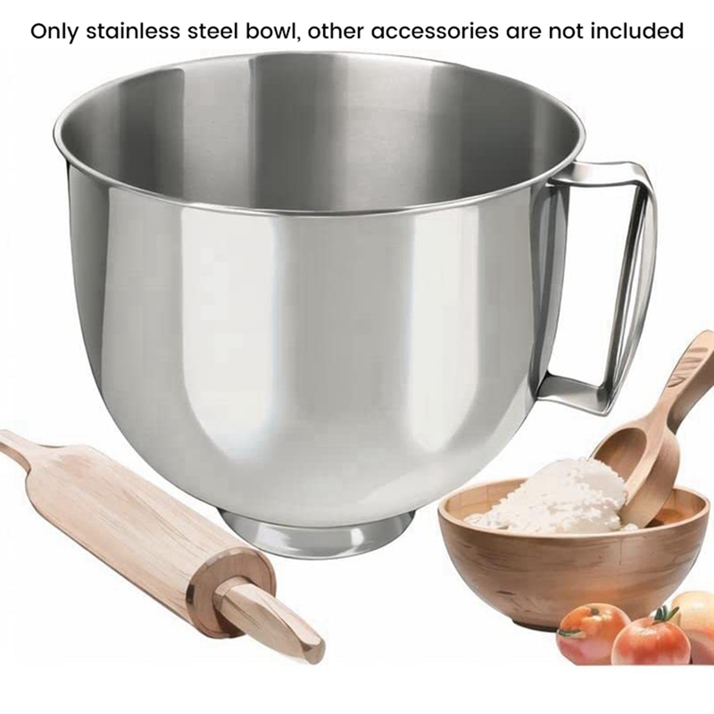 Kitchenaid Mixer Artisan 5Qt - Ciotola in acciaio inossidabile A65T 3X