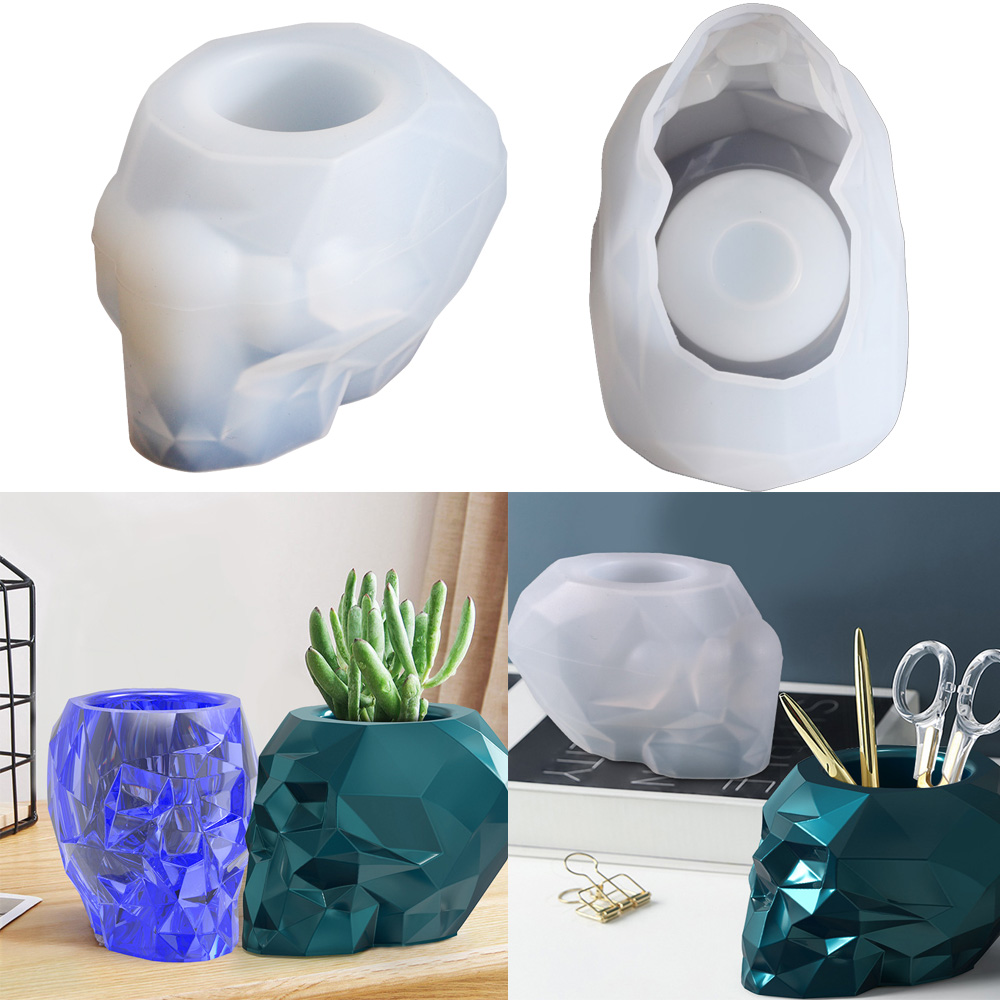 Potsticker Mold - Stampo a forma di teschio portapenne