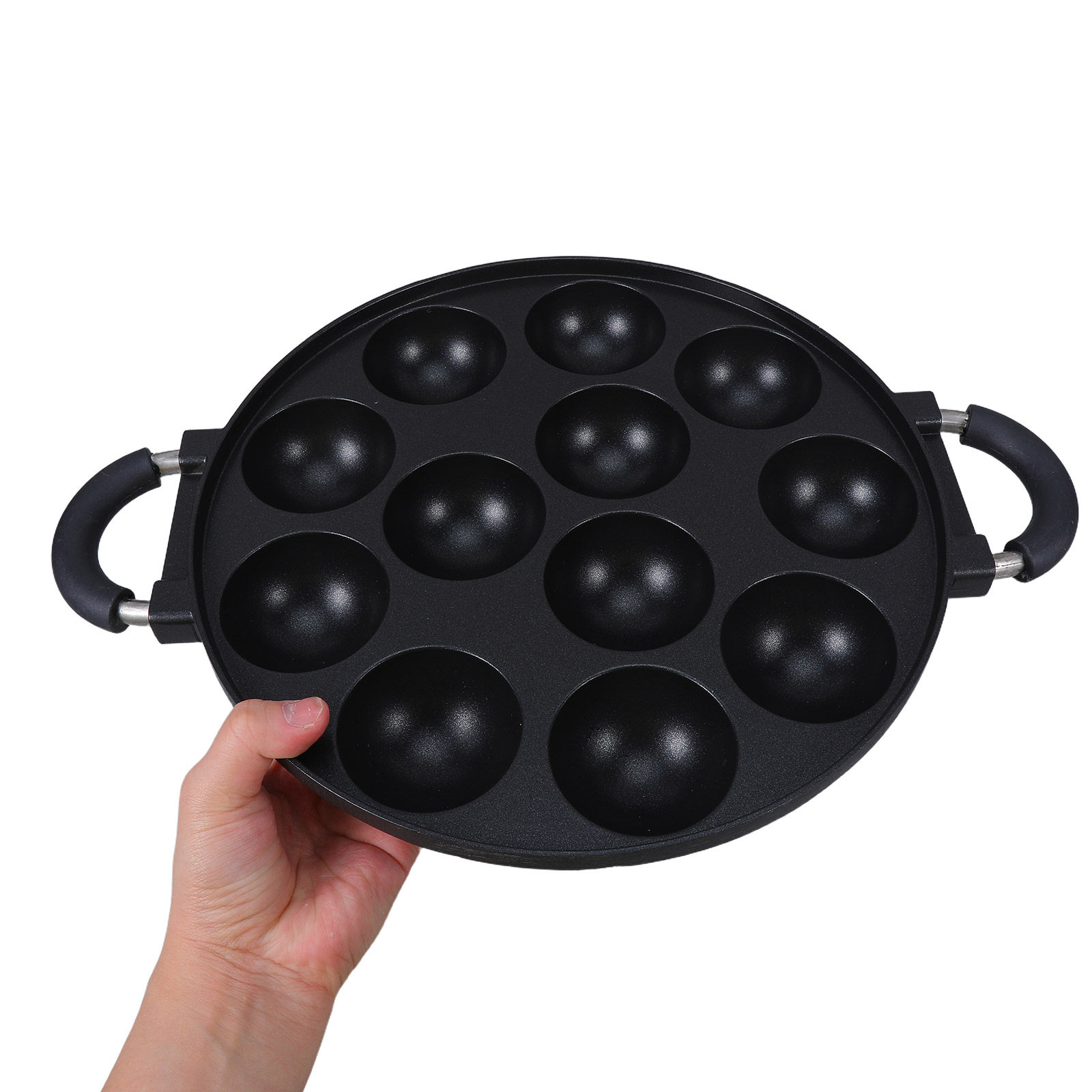 Takoyaki Grill Plate - Piastra antiaderente per Takoyaki a 12