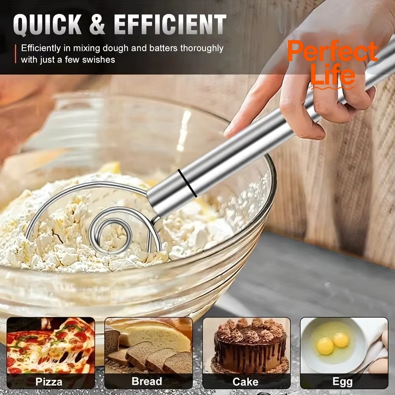 Danish Pancake Pan - Impastatrice Frullatore per pane portatile in