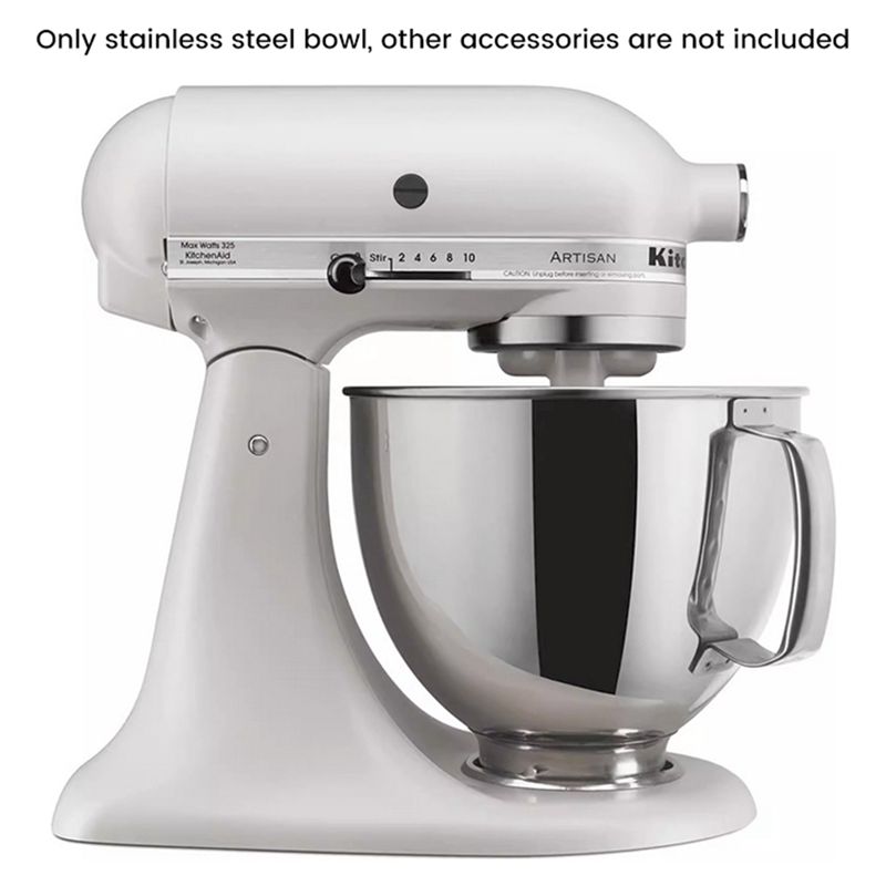 Ciotola in acciaio inossidabil - Kitchenaid Mixer Artisan 5Qt recensione e prezzo